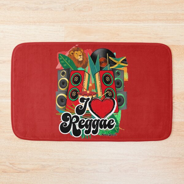 Item preview, I heart Reggae designed and sold by artbyomega.
