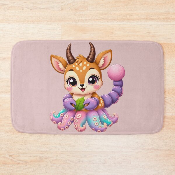 Item preview, Cute Antelope Scorpion Octopus Hybrid - Kawaii Monster designed and sold by Mementoo.