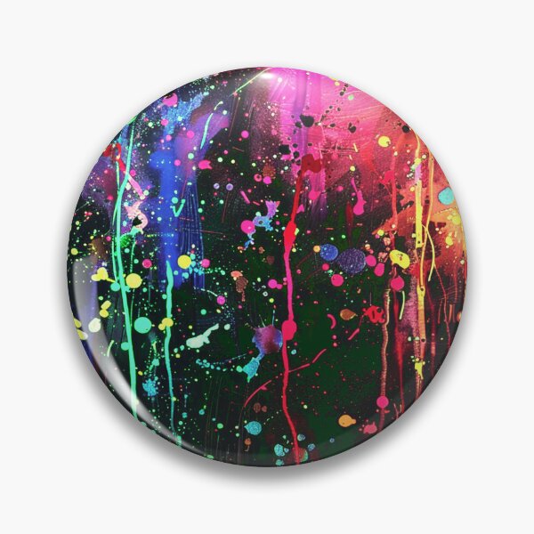 Item preview, Contemporary Modern Paint Splatter And Splashes Colorful Abstract  designed and sold by DEC02.