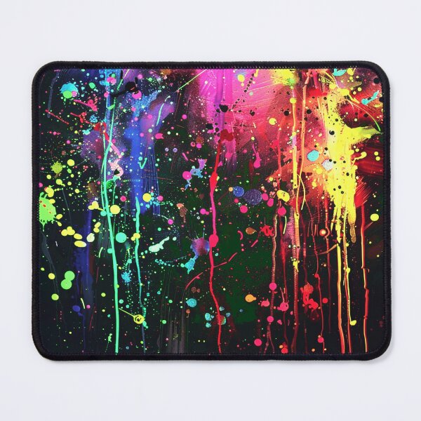 Item preview, Contemporary Modern Paint Splatter And Splashes Colorful Abstract designed and sold by DEC02.
