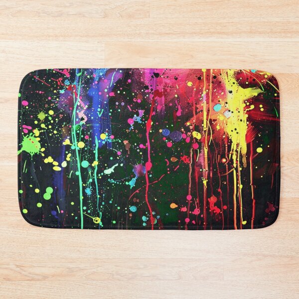 Item preview, Contemporary Modern Paint Splatter And Splashes Colorful Abstract  designed and sold by DEC02.