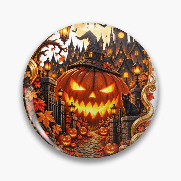 Item preview, Spooky Halloween Town  designed and sold by charmshop.