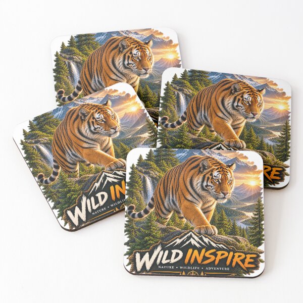 Item preview, Wild Tiger Mountain Adventure – Strength & Freedom designed and sold by Wild Inspire.