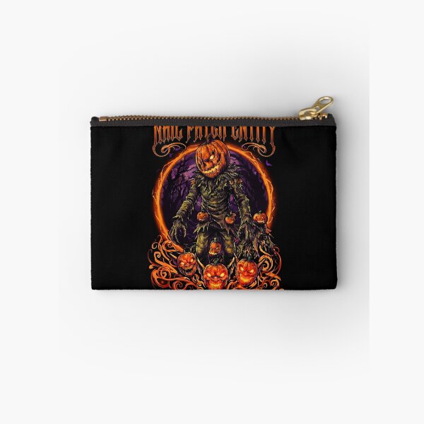 Item preview, Evil Patch Entity Halloween Pumpkin Scarecrow Design designed and sold by iconiicc.