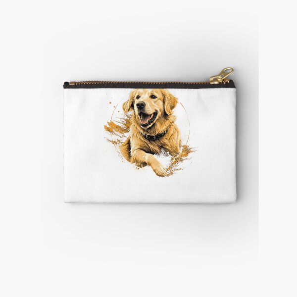 Item preview, Golden Retriever Portrait Grunge Paint Splatter Dog Art designed and sold by DYAFLK.