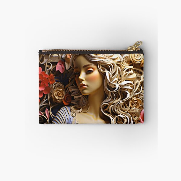 Item preview, Romantic Fantasy Floral Princess With Long, Flowing Hair designed and sold by DEC02.