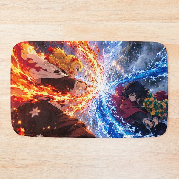 Item preview, Giyu Vs Rengoku designed and sold by jinwooo.