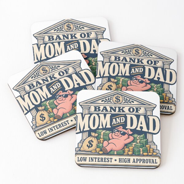 Item preview, Bank of Mom and Dad designed and sold by anesthesiabrain.