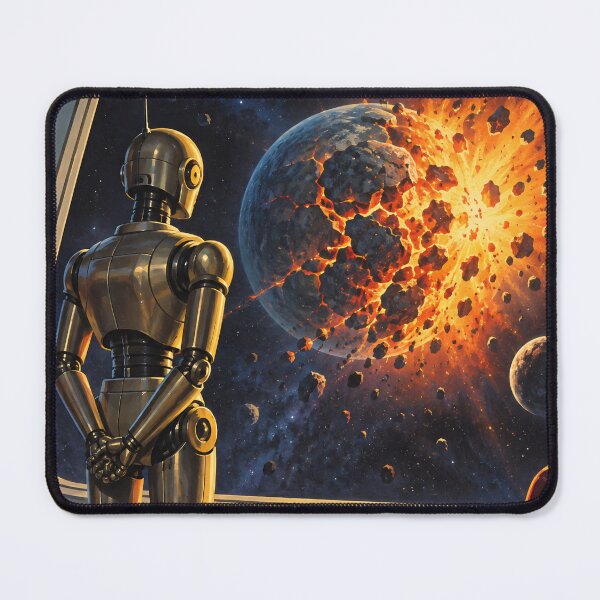 Item preview, 70's Style Science Fiction Art: Impartial Observer designed and sold by Moviebuff91.