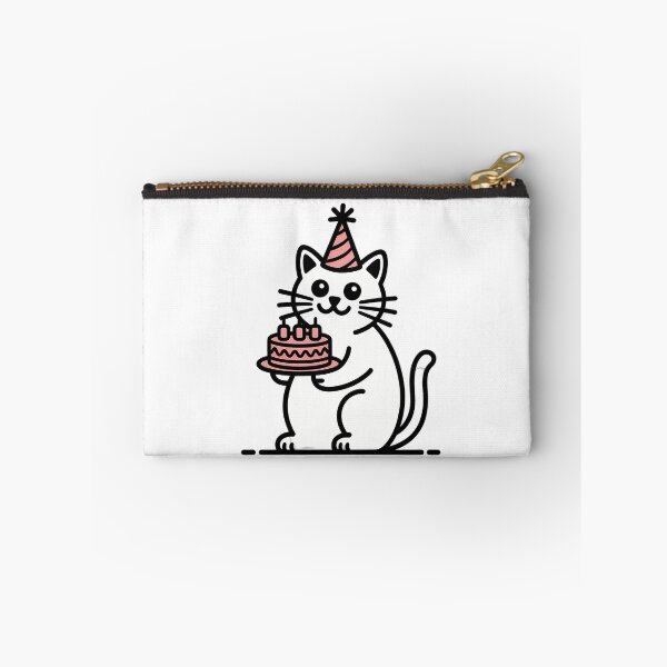 Item preview, Cute Cat Party Time designed and sold by NiftyWrx.