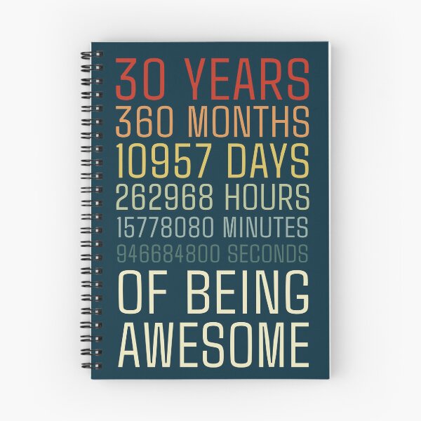 Item preview, 30 Years of Being Awesome Funny Quote designed and sold by NosandEdgy.