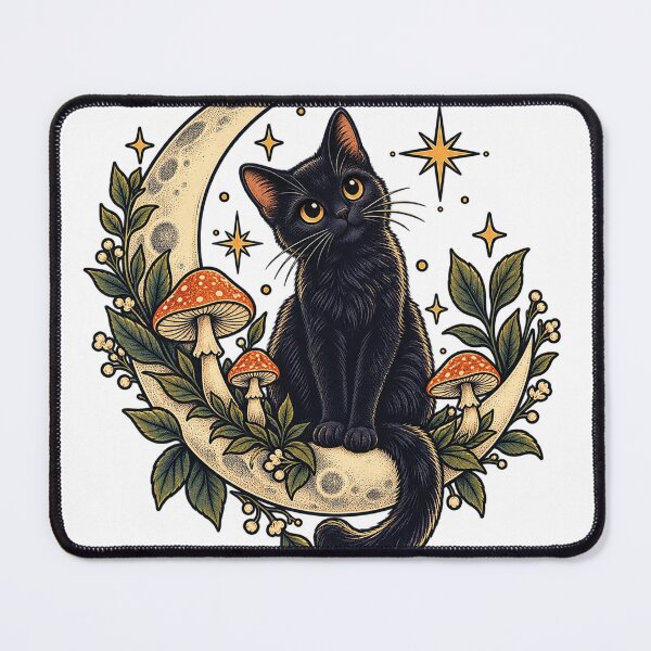 Item preview, Witchy Mushroom Celestial Art designed and sold by saly55887.