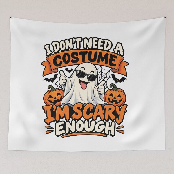 Item preview, I Don’t Need A Costume Halloween designed and sold by PRINTIONAL.