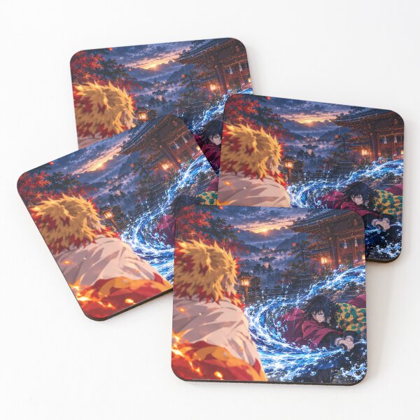 Item preview, Rengoku Vs Giyu designed and sold by jinwooo.