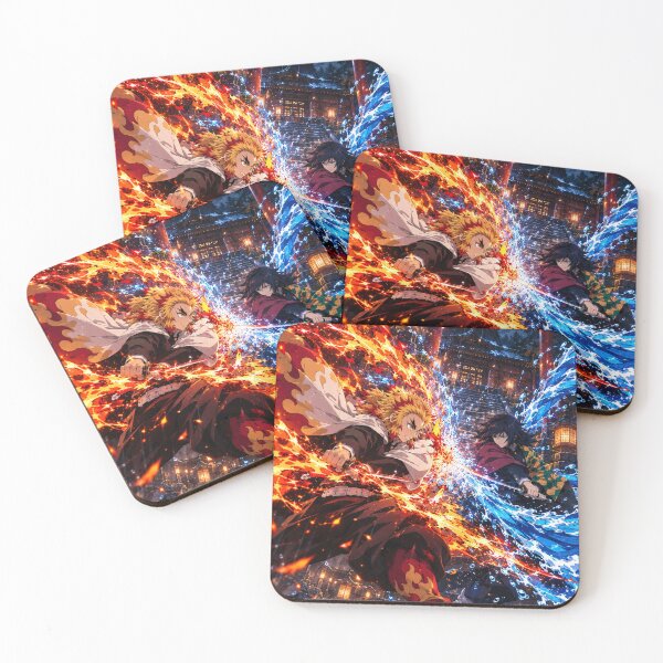 Item preview, Rengoku Vs Giyu designed and sold by jinwooo.