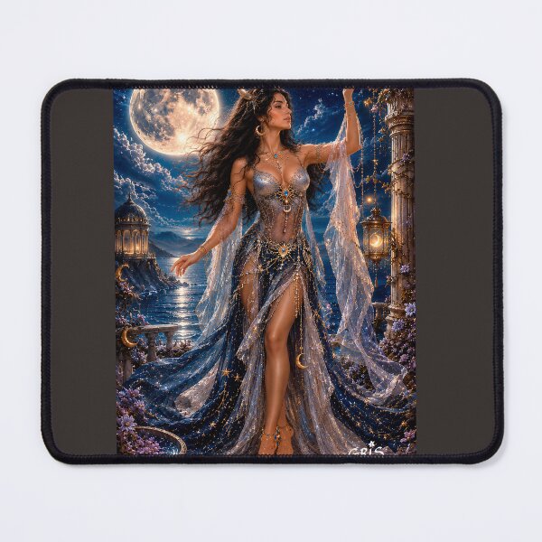 Item preview, Moon Goddess — Guardian of Dreams designed and sold by GRISSCHERVINSKY.