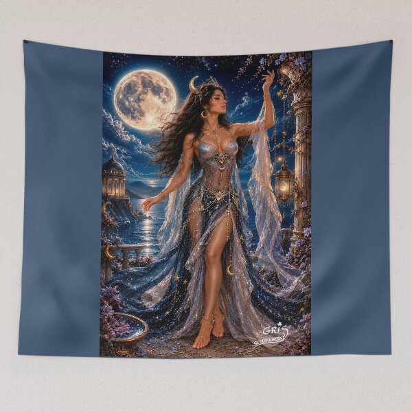 Item preview, Moon Goddess — Guardian of Dreams designed and sold by GRISSCHERVINSKY.