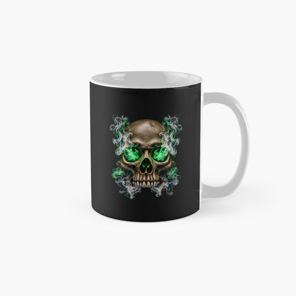 Item preview, Dark Skull Emerald Inferno designed and sold by Just Maria Tees.