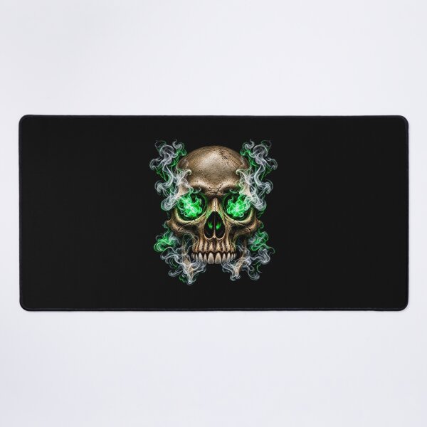 Item preview, Dark Skull Emerald Inferno designed and sold by Just Maria Tees.