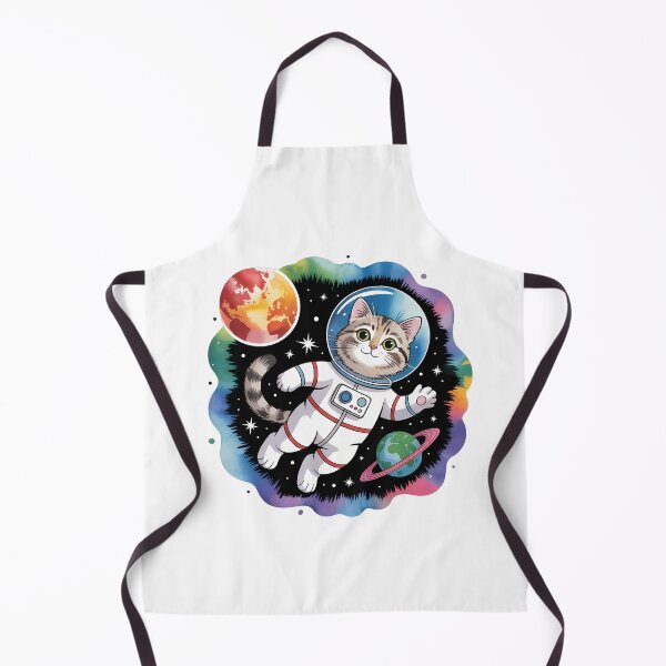 Item preview, Cute Cat in Space Adventure designed and sold by NiftyWrx.
