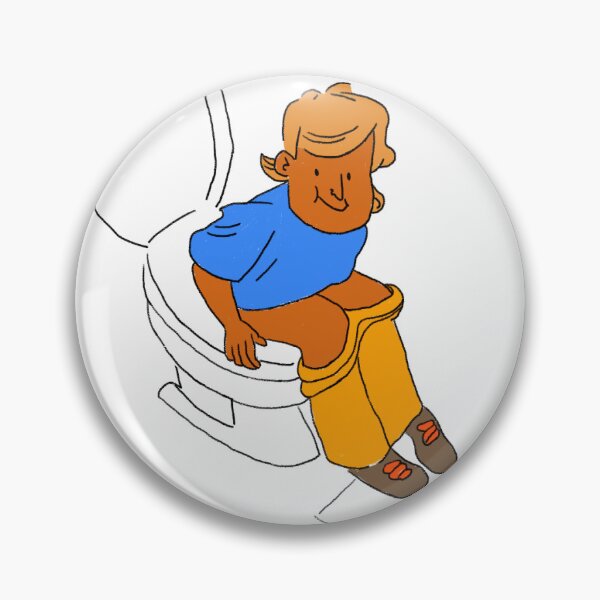 Item preview, Sit Down To Pee - Funny Bathroom Graphic Illustration designed and sold by Lislie.