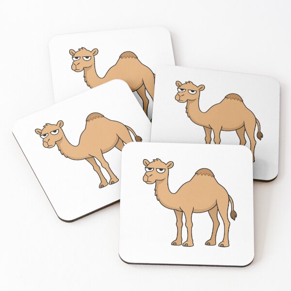 Item preview, Grumpy Camel Resting Bitch Face Cartoon designed and sold by Bitchy Little Things.