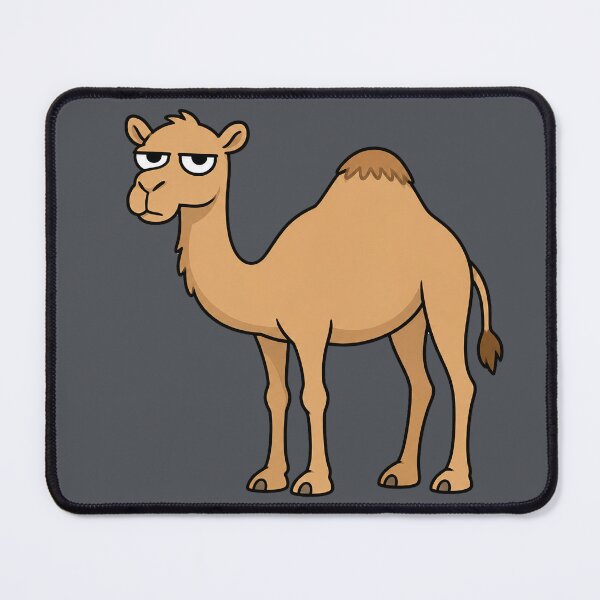Item preview, Grumpy Camel Resting Bitch Face Cartoon designed and sold by Bitchy Little Things.