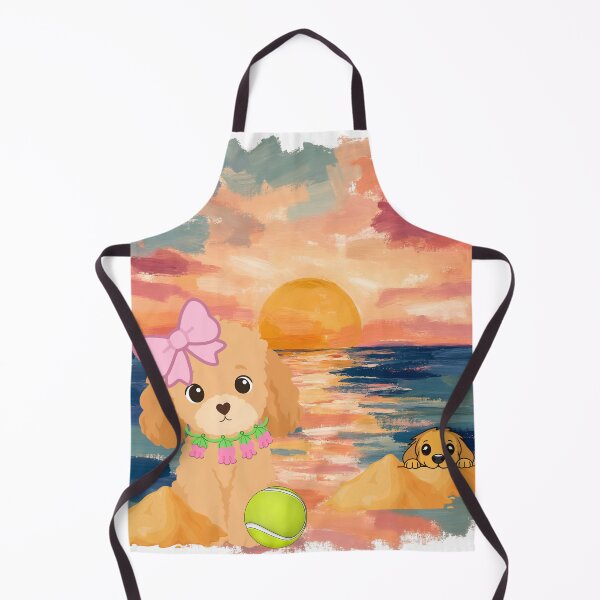 Item preview, Dogs at Sunset designed and sold by CurlyDoodle.