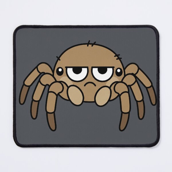 Item preview, Grumpy Tarantula Resting Bitch Face Cartoon designed and sold by Bitchy Little Things.