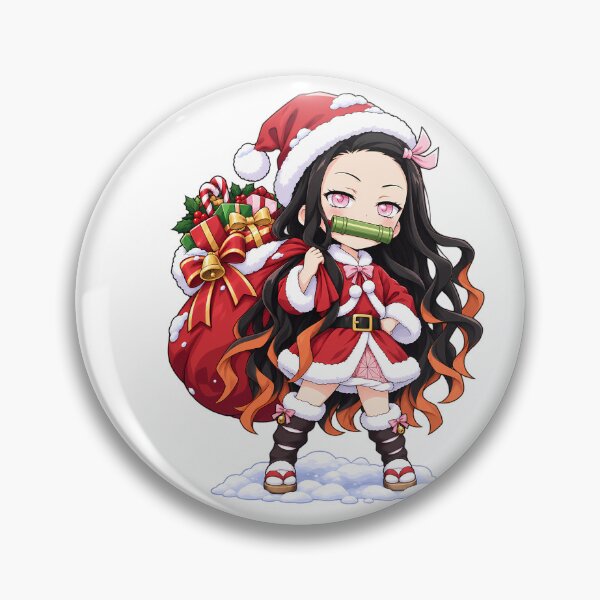 Item preview, Nezuko Kamado Demon Slayer Christmas Gift Sack Chibi designed and sold by mildaclairmo.