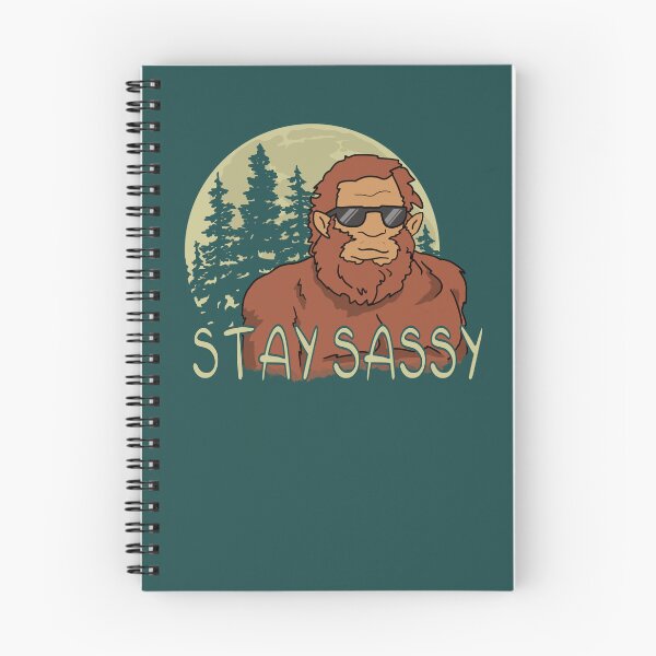 Item preview, Sasquatch in Sunglasses Background Moon And Trees designed and sold by Totemlyawesome .