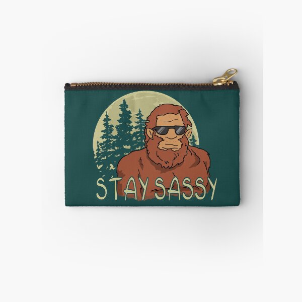 Item preview, Sasquatch in Sunglasses Background Moon And Trees designed and sold by Totemlyawesome .