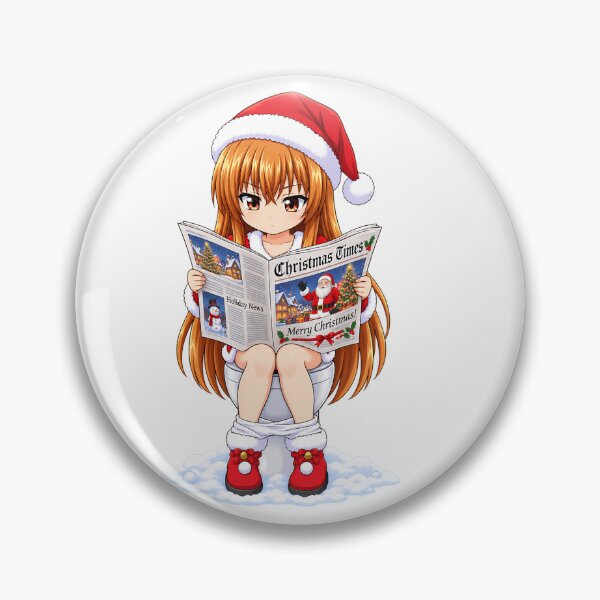 Item preview, Nanaka Kotegawa Grand Blue Christmas Toilet Newspaper Humor designed and sold by mildaclairmo.