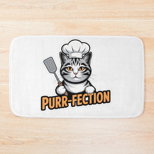 Item preview, Cat Chef in Comic Style designed and sold by NiftyWrx.