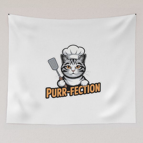 Item preview, Cat Chef in Comic Style designed and sold by NiftyWrx.