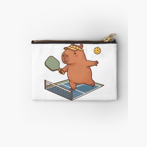 Item preview, Capybara Pickleball Court Cute Kawaii Sport designed and sold by DofinaSur.