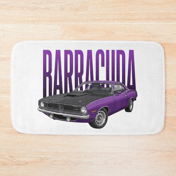 Item preview, Purple 1970 Plymouth Hemi Cuda Muscle Car Vector Art designed and sold by Motorline44.