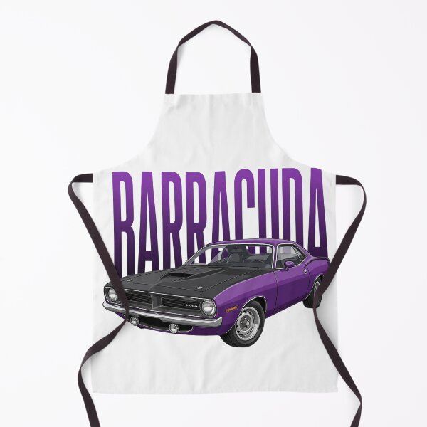 Item preview, Purple 1970 Plymouth Hemi Cuda Muscle Car Vector Art designed and sold by Motorline44.