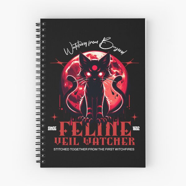 Item preview, Feline Veil Watcher Occult Cat Moon Design designed and sold by FaeryNuff.