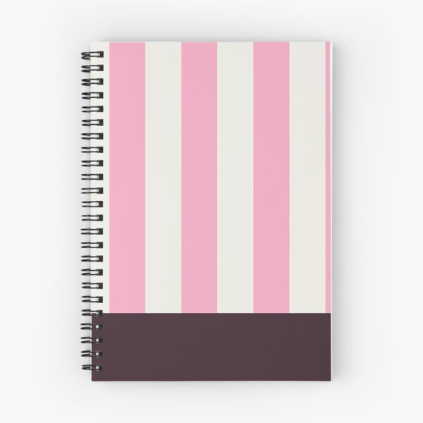 Item preview, Minimal Geometric Rectangles Lines 11 | Pink Cream Brown Cabana Stripes designed and sold by MarleneCanto.