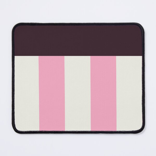 Item preview, Minimal Geometric Rectangles Lines 11 | Pink Cream Brown Cabana Stripes designed and sold by MarleneCanto.