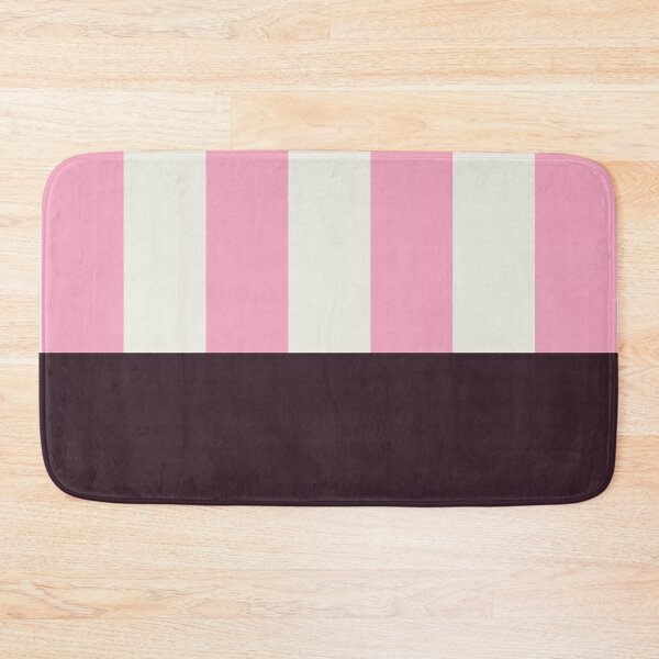 Item preview, Minimal Geometric Rectangles Lines 11 | Pink Cream Brown Cabana Stripes designed and sold by MarleneCanto.