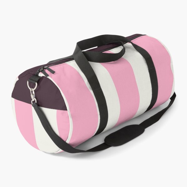 Item preview, Minimal Geometric Rectangles Lines 11 | Pink Cream Brown Cabana Stripes designed and sold by MarleneCanto.