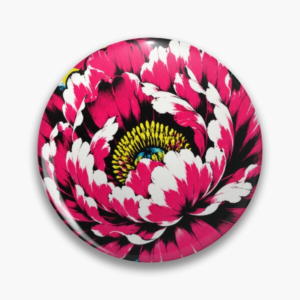 Item preview, Japanese Peony – Modern Japanese Pop Art designed and sold by KASUMINK.