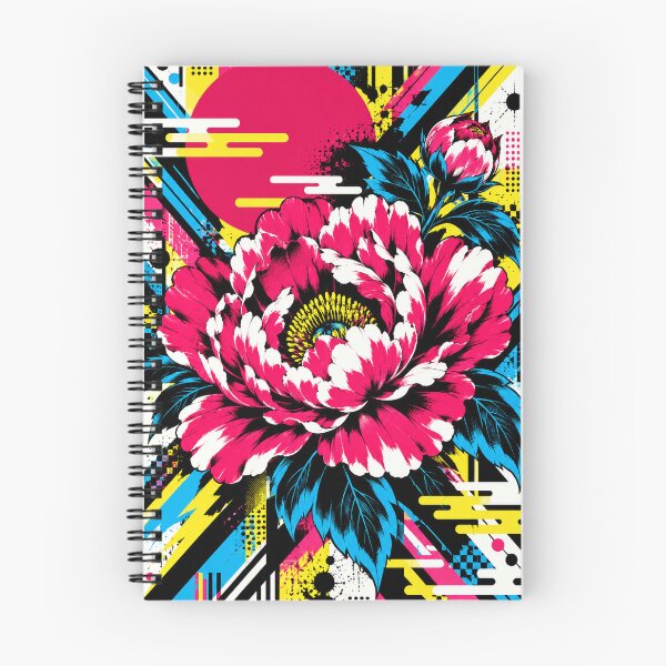 Item preview, Japanese Peony – Modern Japanese Pop Art designed and sold by KASUMINK.