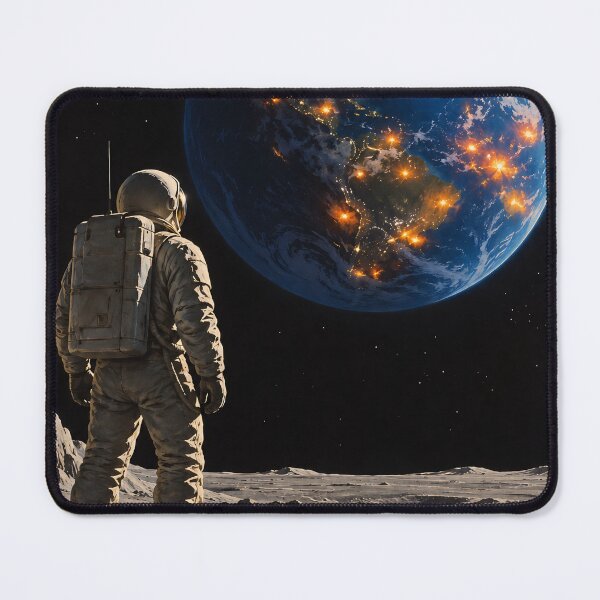 Item preview, 70's Style Science Fiction Art: A Silent Horizon designed and sold by Moviebuff91.