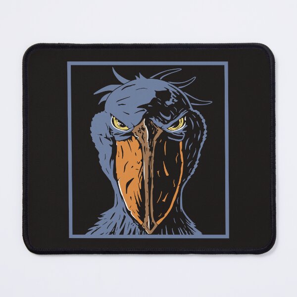 Item preview, Shoebill with Border - Colored designed and sold by designedemotion.