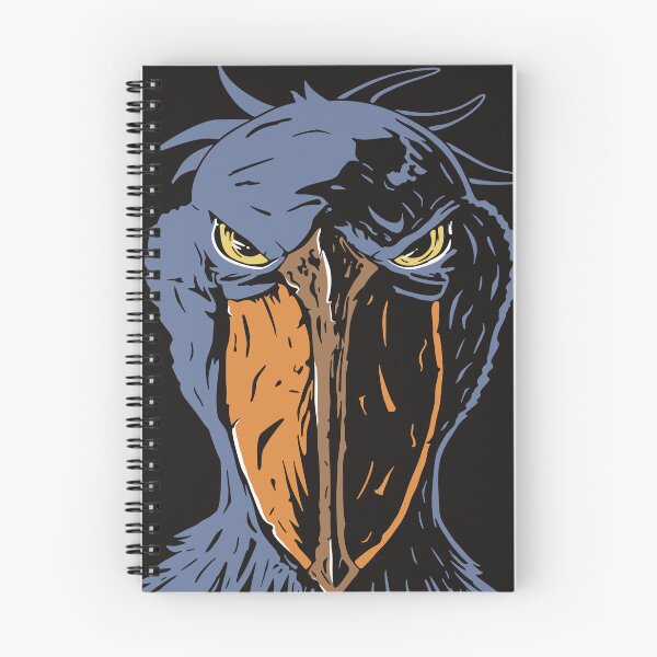 Item preview, Shoebill with Border - Colored designed and sold by designedemotion.