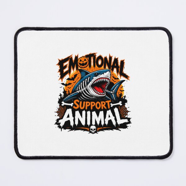 Item preview, Emotional Support Animal Shark Halloween designed and sold by GARAGE75DESIGNS.