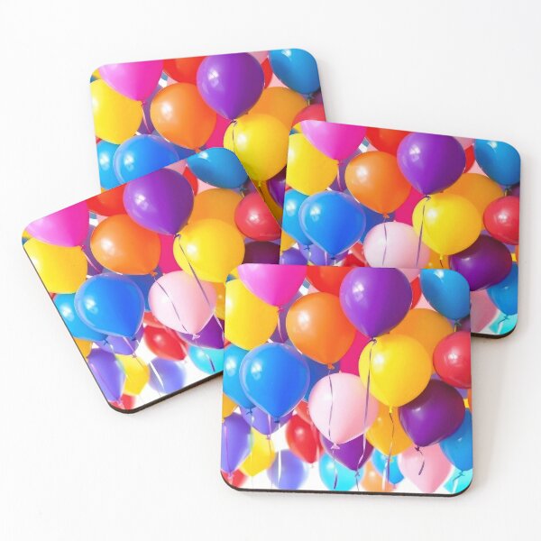 Item preview, Colorful Party Celebration Balloons With Ribbons Floating Upward  designed and sold by DEC02.
